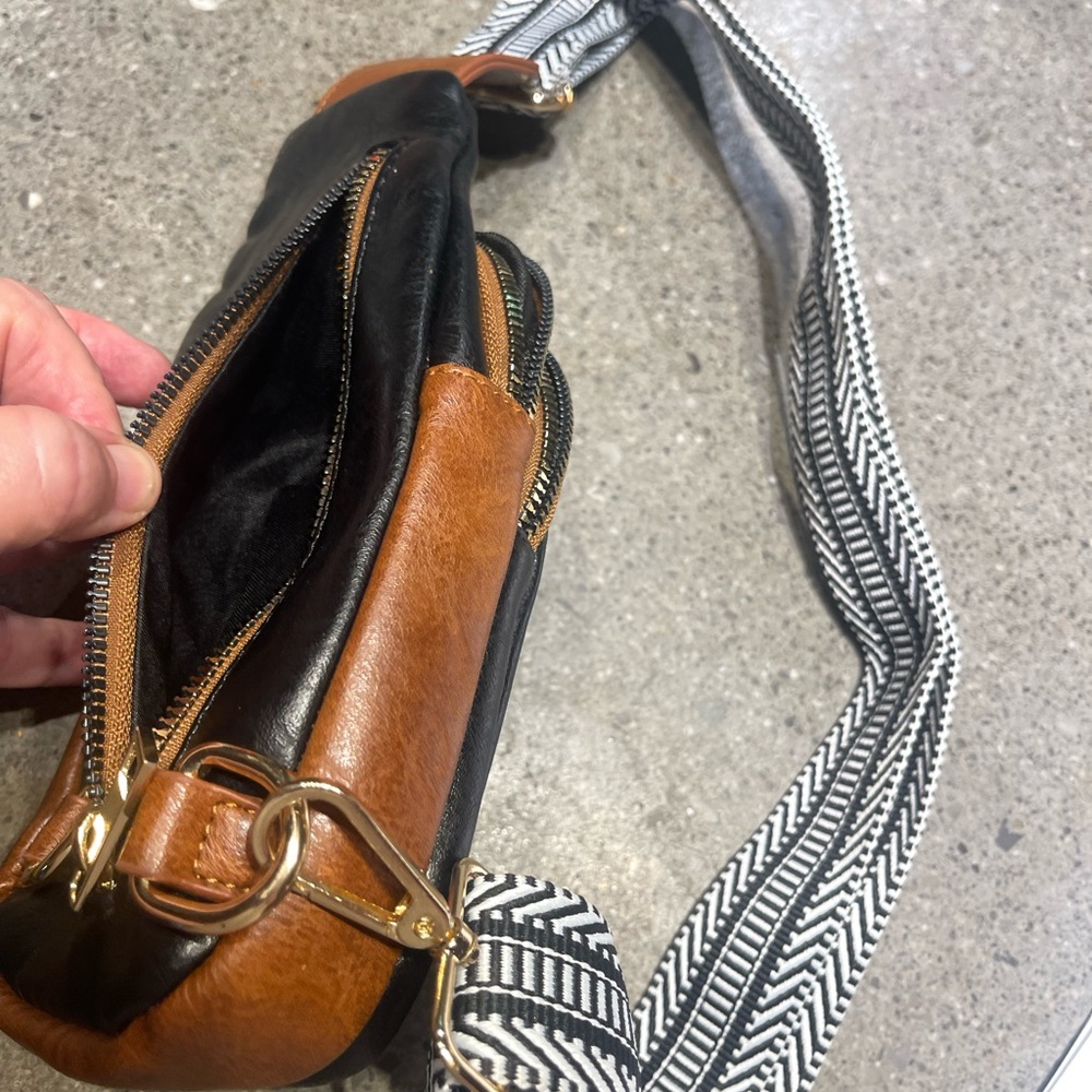 Prada Upcycled Leather Crossbody Bag NWOT Giftable Men and Women - Picture 6 of 7